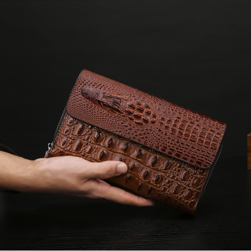 Men's Hand Carrying Double-layer Mobile Phone Bag
