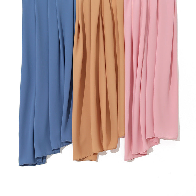 Corner Cathetus All-match Chiffon Headcloth