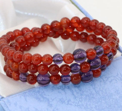 Tigereye Haematite Unisex Silver-strip Bracelet