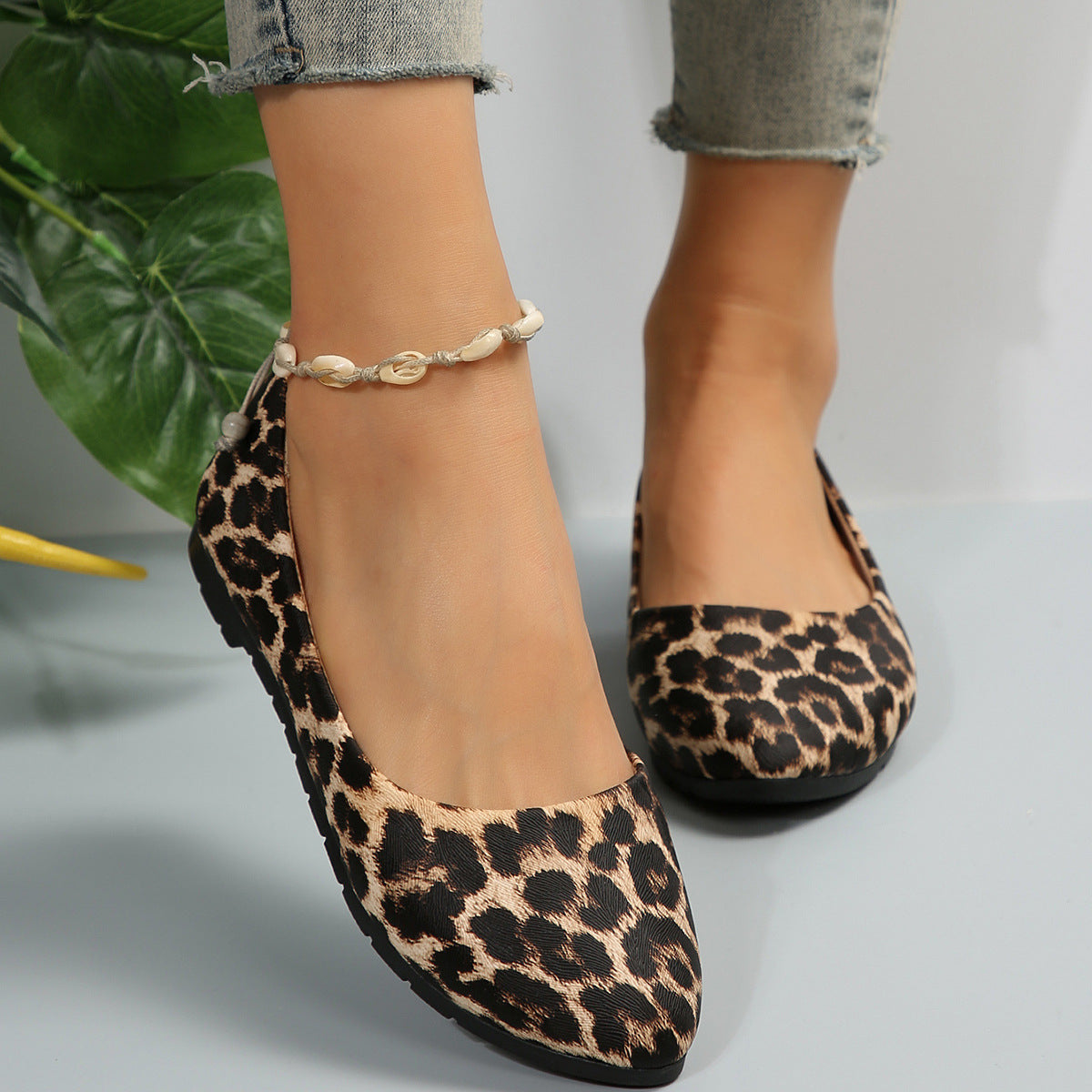 Women's Fashion Casual Flat Pointed Toe Shoes
