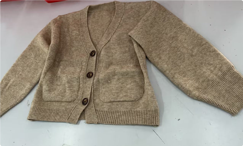 Warm Waist Tight Soft Glutinous Sweater Coat