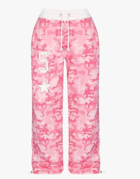 Women's Camouflage Cardigan Long Sleeve Pants Suit