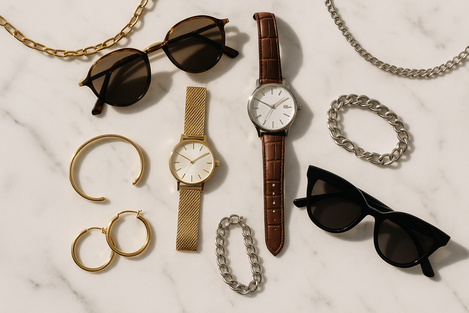 JEWELRY, WATCHES & SUNGLASSES