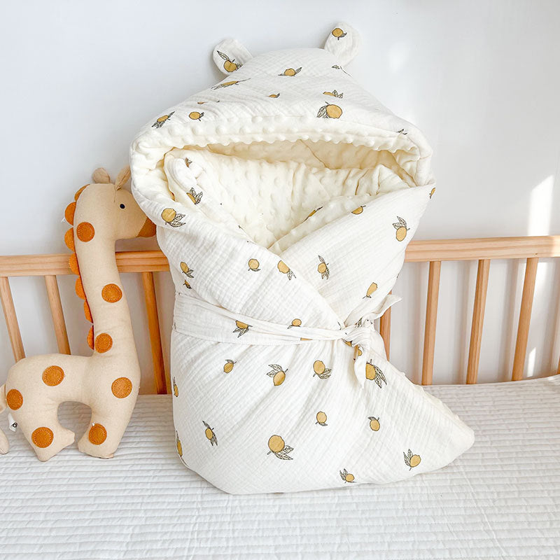 Autumn And Winter Thickened Baby Cotton Wrinkled Beanie Velvet Quilt