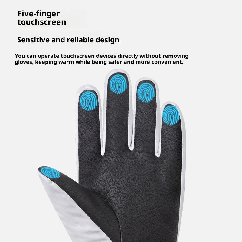 Ski Gloves Men And Women Touch Screen Waterproof Warm Cycling Outdoor