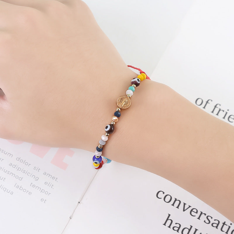 New Hand-woven Beads Bracelet