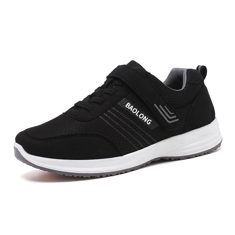 Middle-aged And Elderly Non-slip Soft Bottom Casual Mesh Breathable Shoes For The Old
