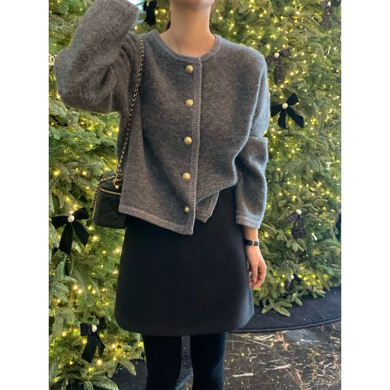 Dark Gray Golden Bean Dark Gray Retro Arabesquitic Fabric Soft Glutinous