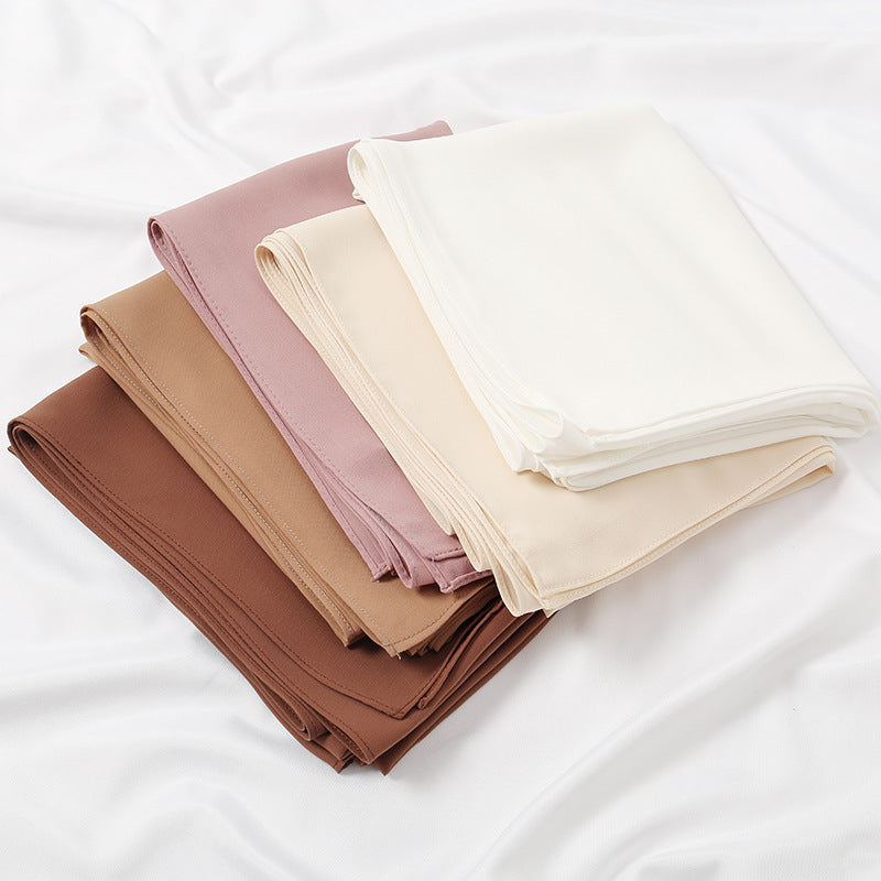 Corner Cathetus All-match Chiffon Headcloth