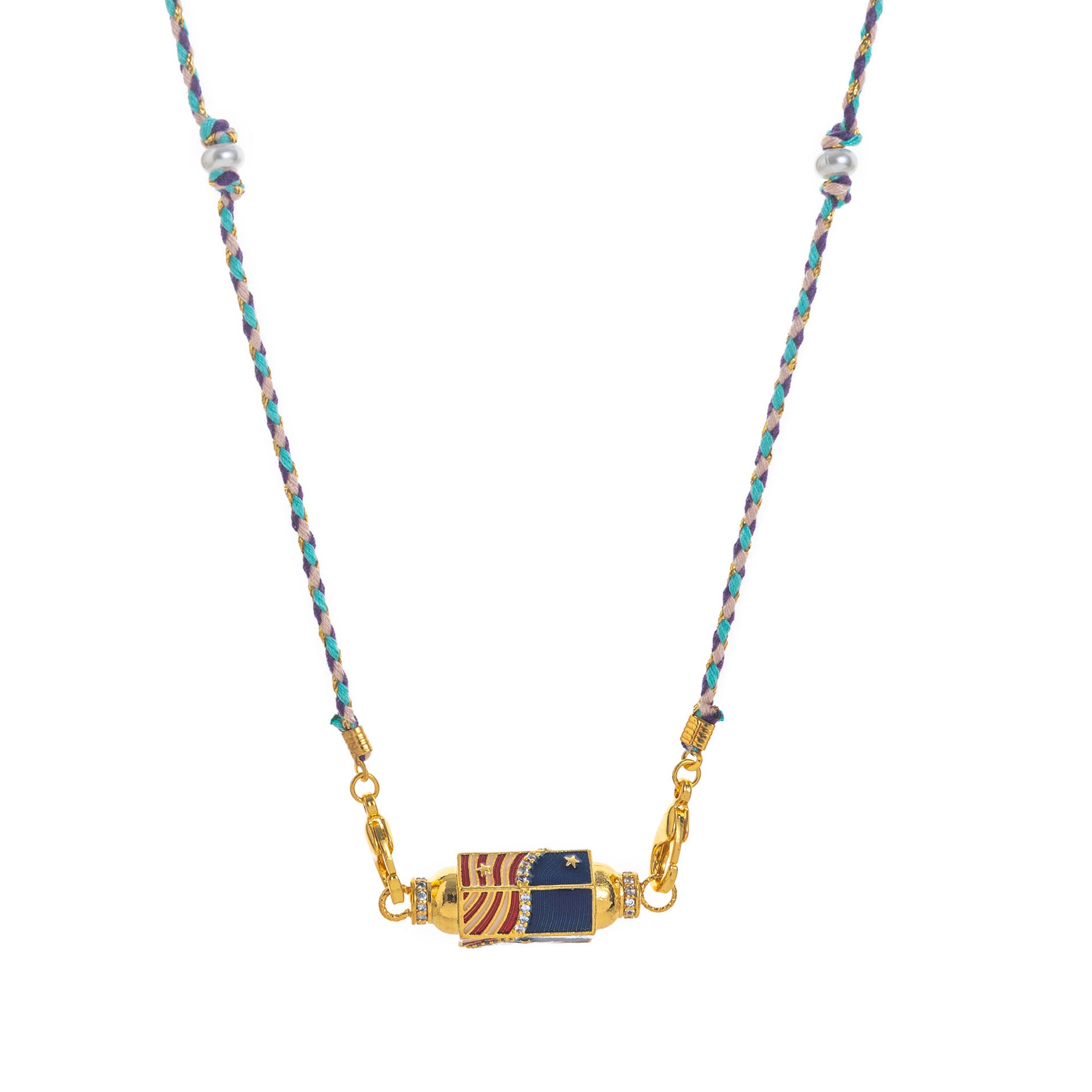 Star Eye Colored Tarot Necklace