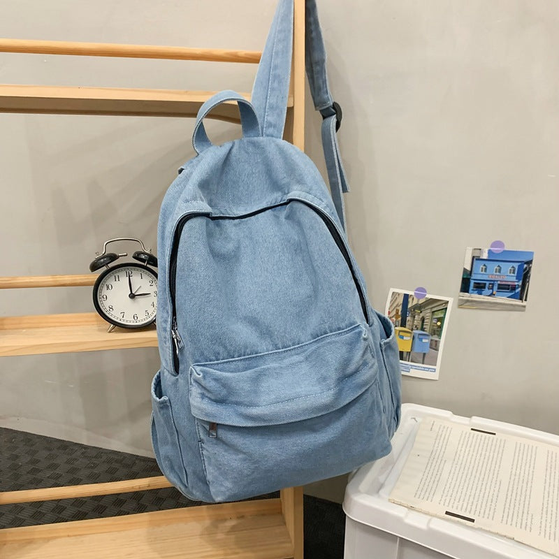 Large Capacity Versatile Lightweight Backpack Student Class Schoolbag