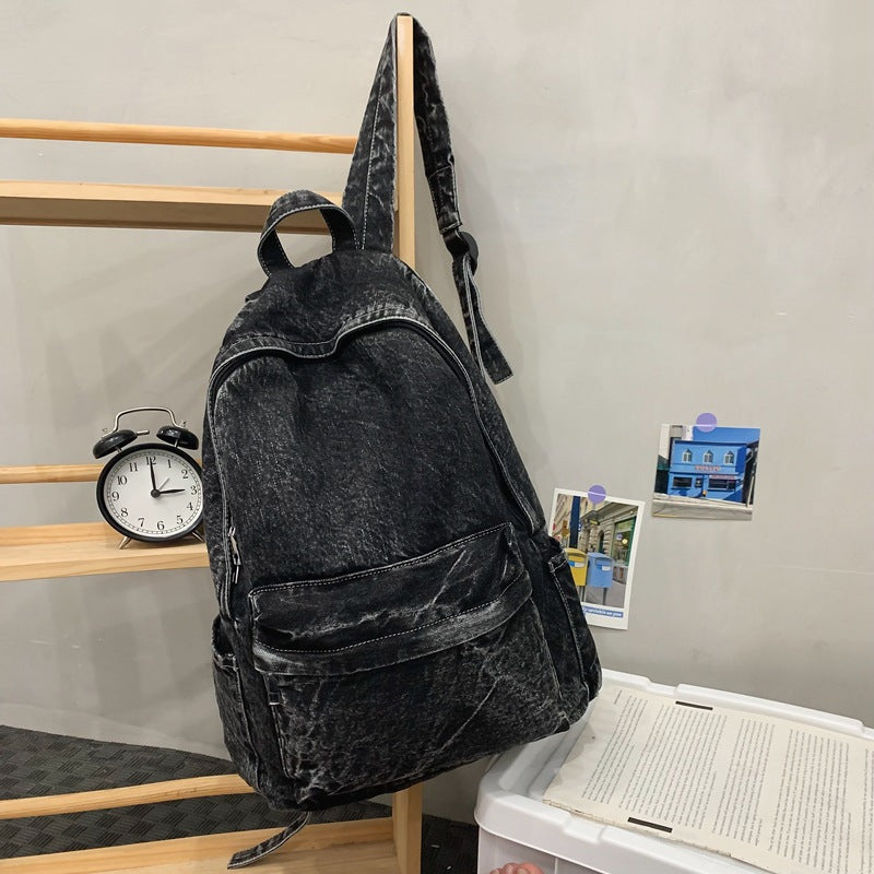 Large Capacity Versatile Lightweight Backpack Student Class Schoolbag