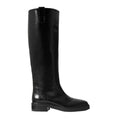 Autumn And Winter Low Heel Large Tube Circumference Boots