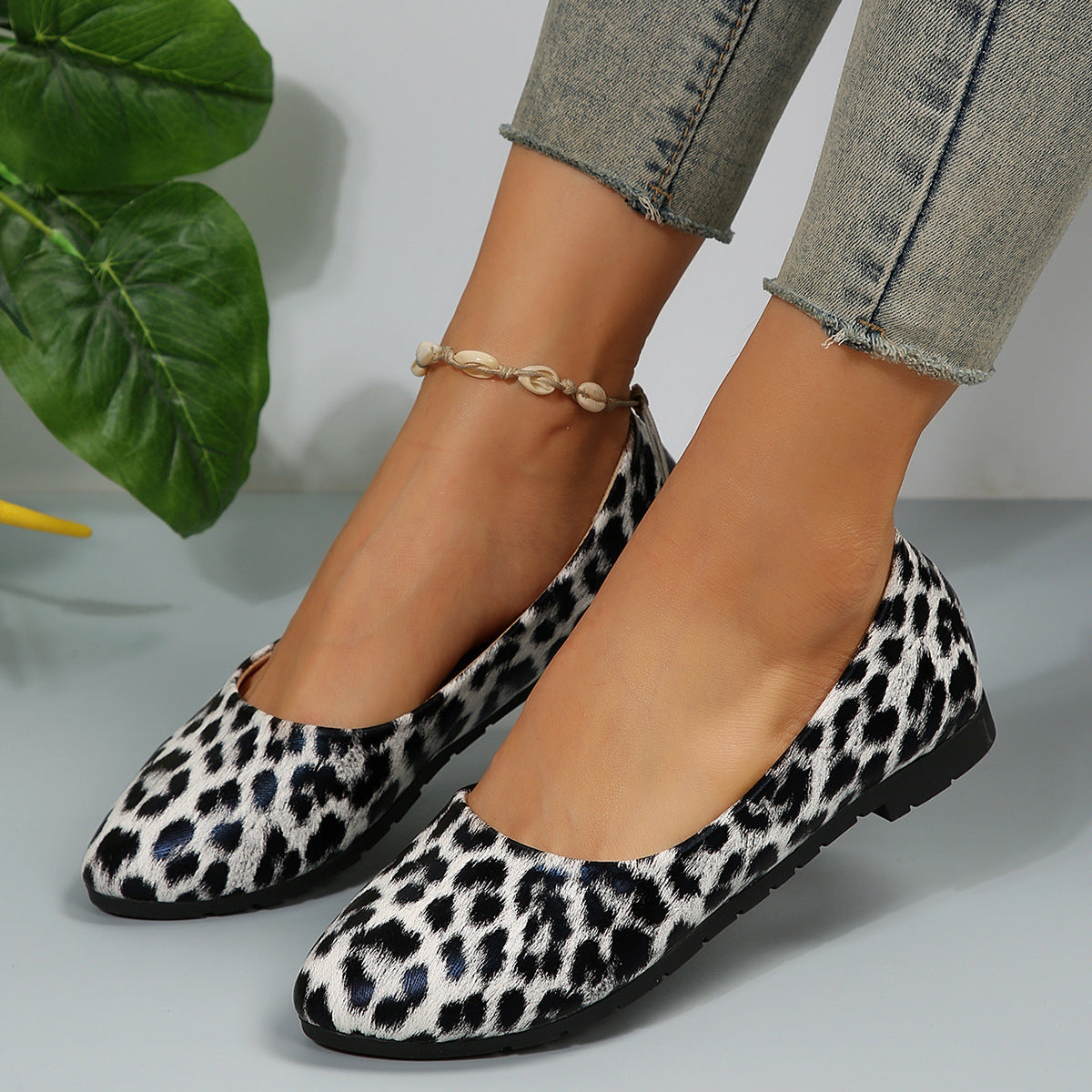 Women's Fashion Casual Flat Pointed Toe Shoes