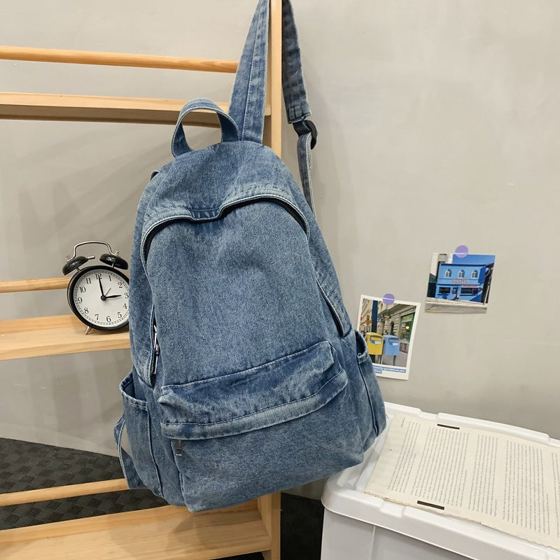 Large Capacity Versatile Lightweight Backpack Student Class Schoolbag