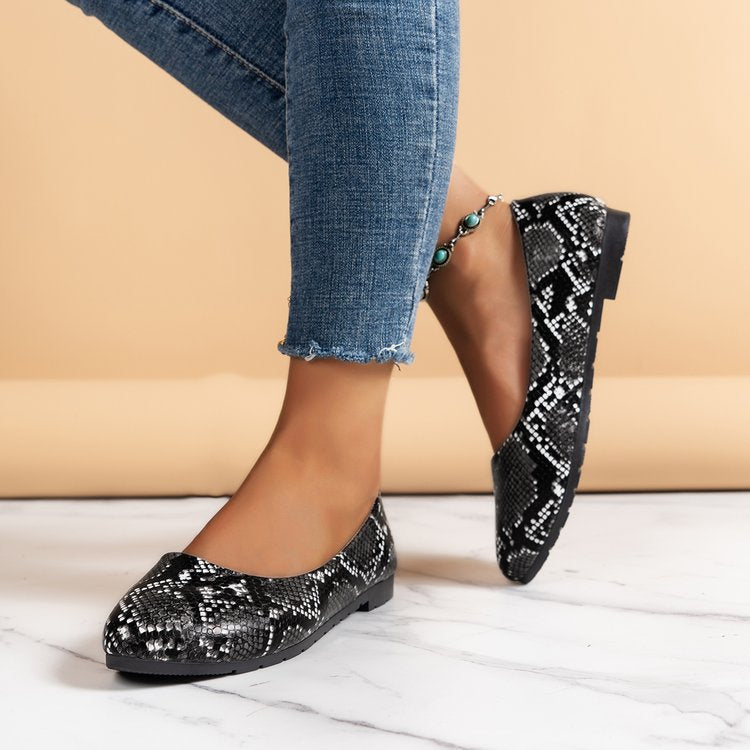 Women's Fashion Casual Flat Pointed Toe Shoes