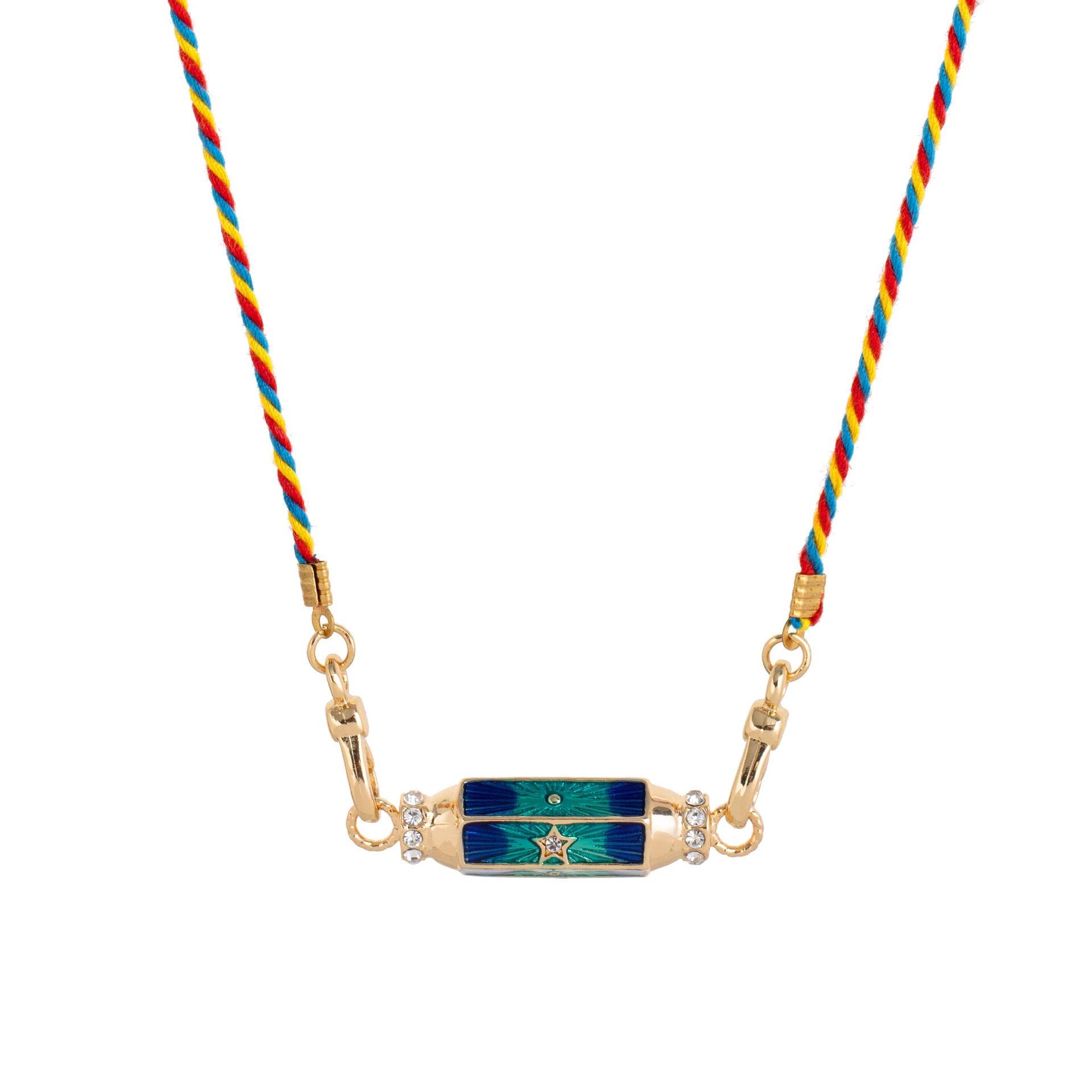 Star Eye Colored Tarot Necklace